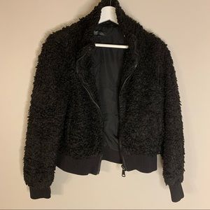 Zara Trf Teddy Jacket
